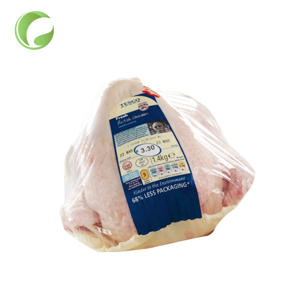 Sac d'emballage rétractable pour poulet entier PA/EVA/PE/PVDC