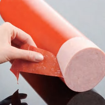 Film en plastique coloré de boyaux de saucisse de polyamide de catégorie comestible pour la viande