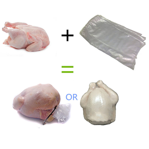 Sacs d'emballage en plastique d'emballage rétractable de poulet de volaille co-extrudé à 7 couches