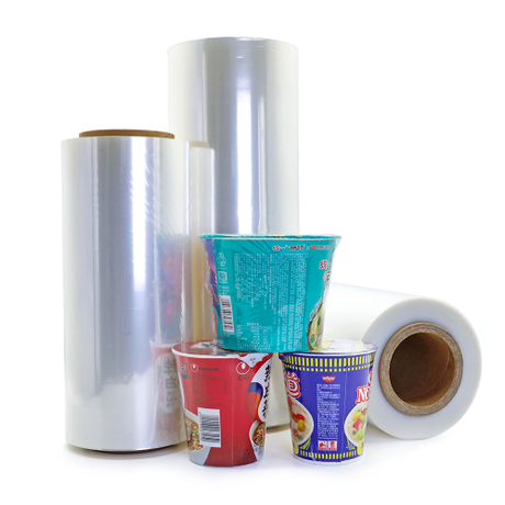 Pof Heat Instant Cup Noodles / Disinfection Table Vole du film Film d'emballage Pof Pof Shrink Wrap Film Roll