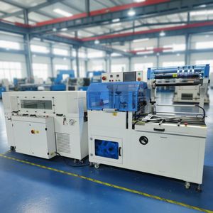 Machine d'emballage thermorétractable à grande vitesse entièrement automatique L726 avec tunnel d'emballage rétractable pour l'emballage de bouteilles