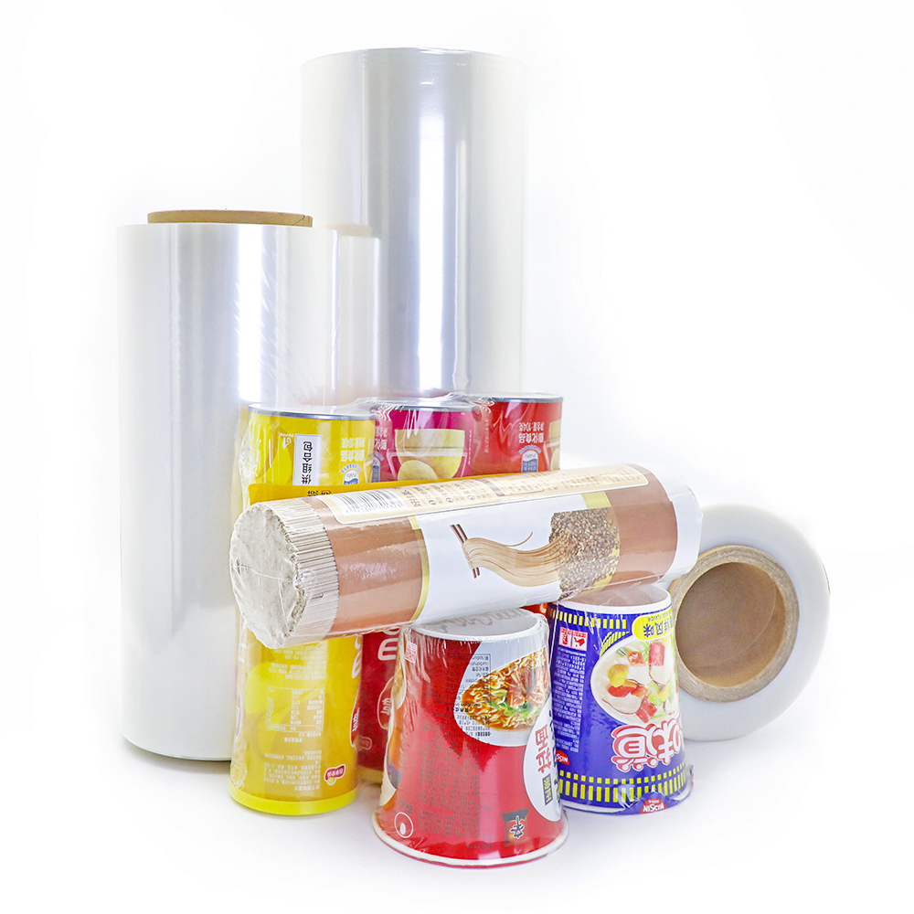 Pof Heat Instant Cup Noodles / Disinfection Table Vole du film Film d'emballage Pof Pof Shrink Wrap Film Roll