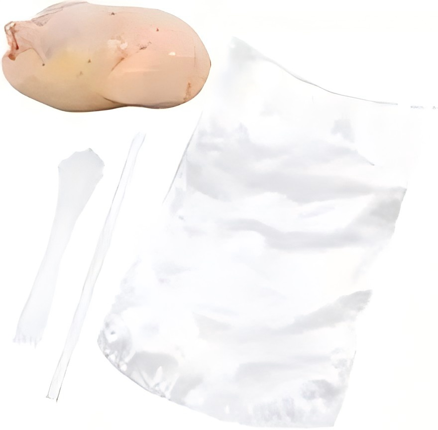 Sacs rétractables d'emballage de poulet surgelés de qualité alimentaire, 10x16 pouces, pour volaille