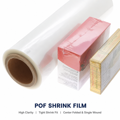 Film d'emballage thermorétractable économique en polyoléfine réticulée POF